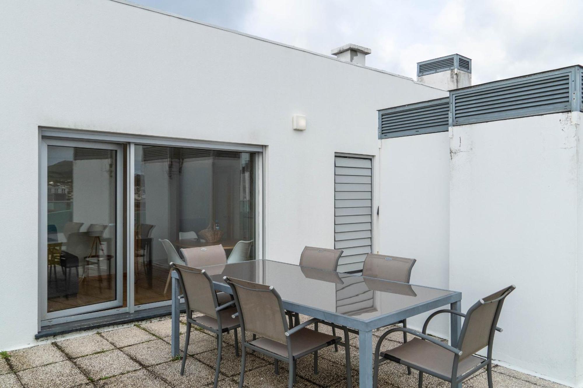 Rooftop Terrace Apartment Pdl Ponta Delgada Eksteriør billede