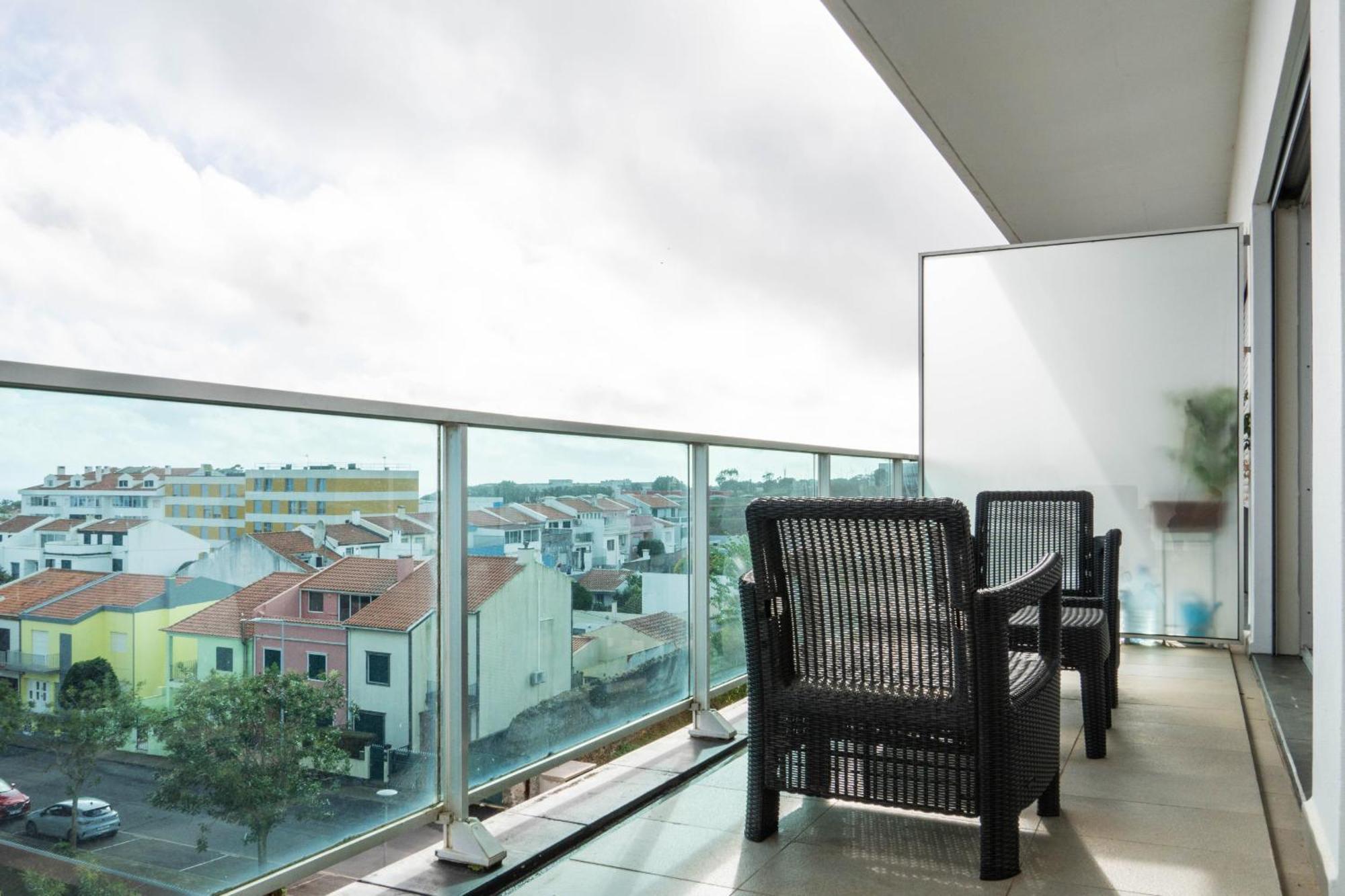 Rooftop Terrace Apartment Pdl Ponta Delgada Eksteriør billede